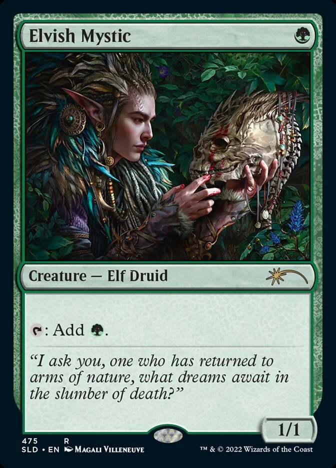 Elvish Mystic 「SLD/475」「EN」