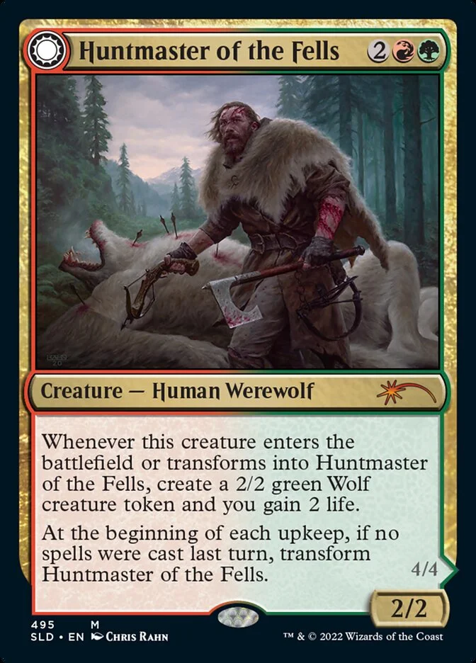 Huntmaster of the Fells // Ravager of the Fells 「SLD/495」「EN」
