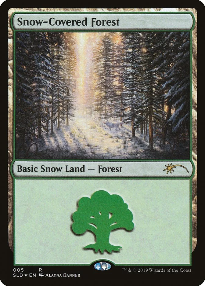 Snow-Covered Forest 「SLD/5」「EN」