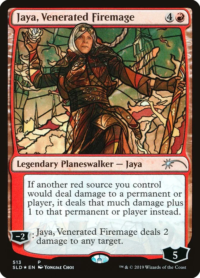Jaya, Venerated Firemage 「SLD/513」「EN」