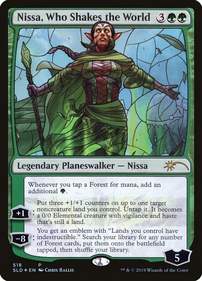 Nissa, Who Shakes the World 「SLD/518」「EN」