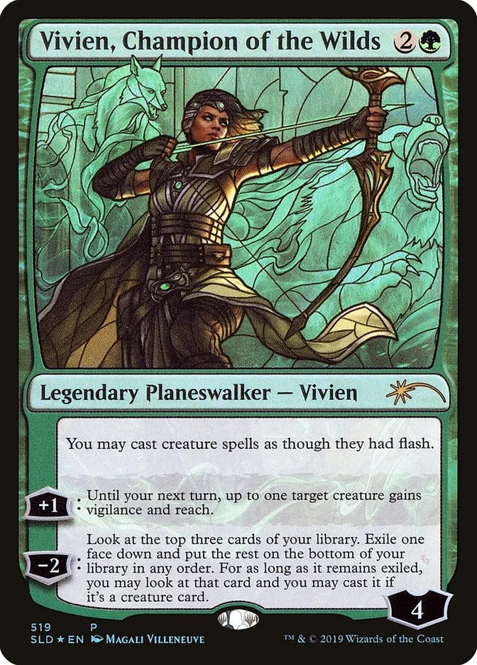 Vivien, Champion of the Wilds 「SLD/519」「EN」