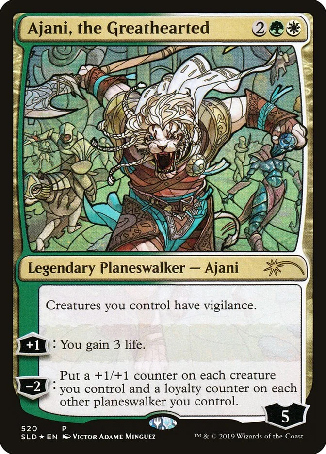 Ajani, the Greathearted 「SLD/520」「EN」