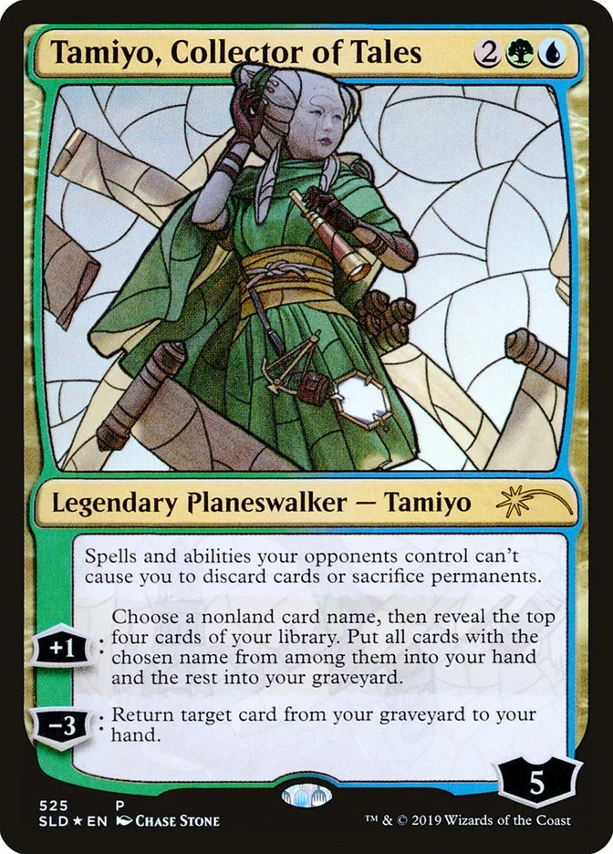 Tamiyo, Collector of Tales 「SLD/525」「EN」