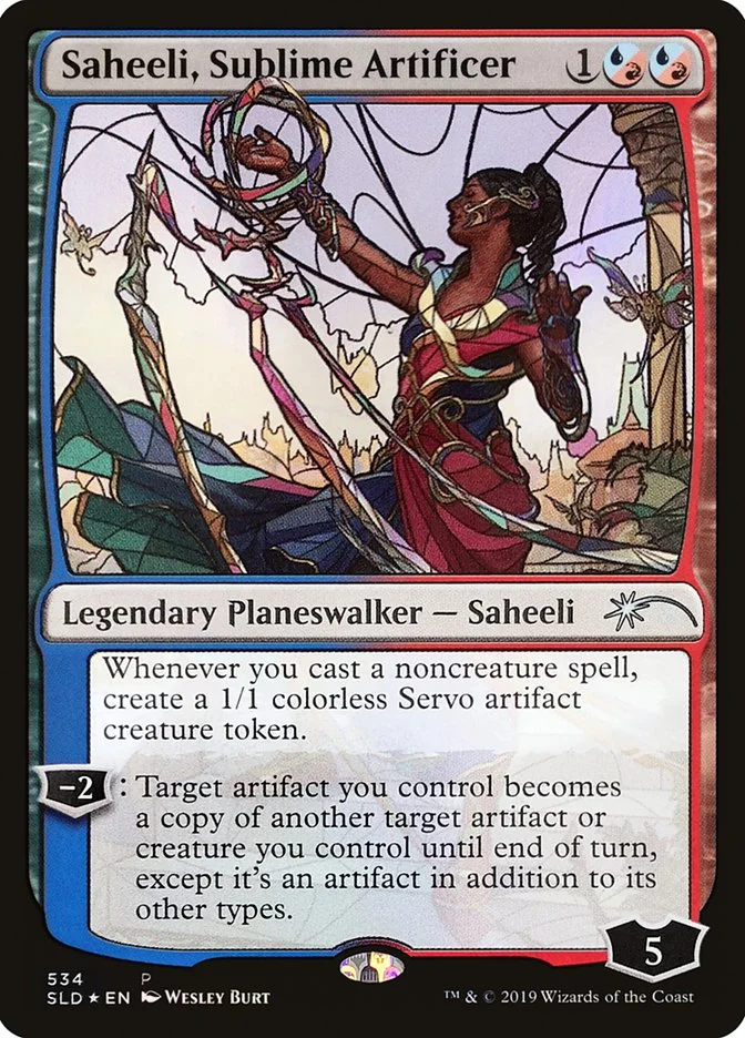 Saheeli, Sublime Artificer 「SLD/534」「EN」