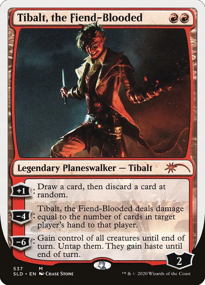 Tibalt, the Fiend-Blooded 「SLD/537」「EN」