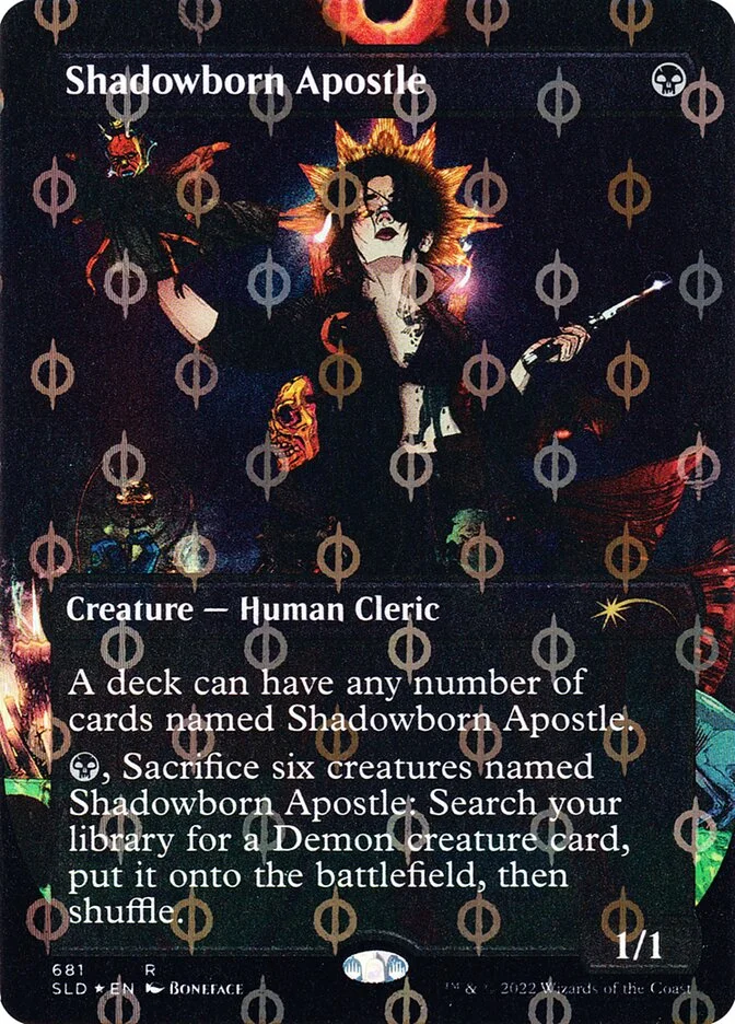 Shadowborn Apostle 「SLD/681Φ」「EN」