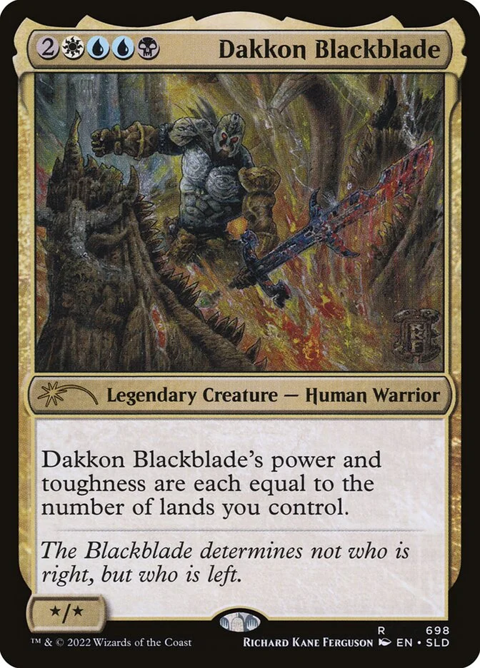 Dakkon Blackblade 「SLD/698」「EN」