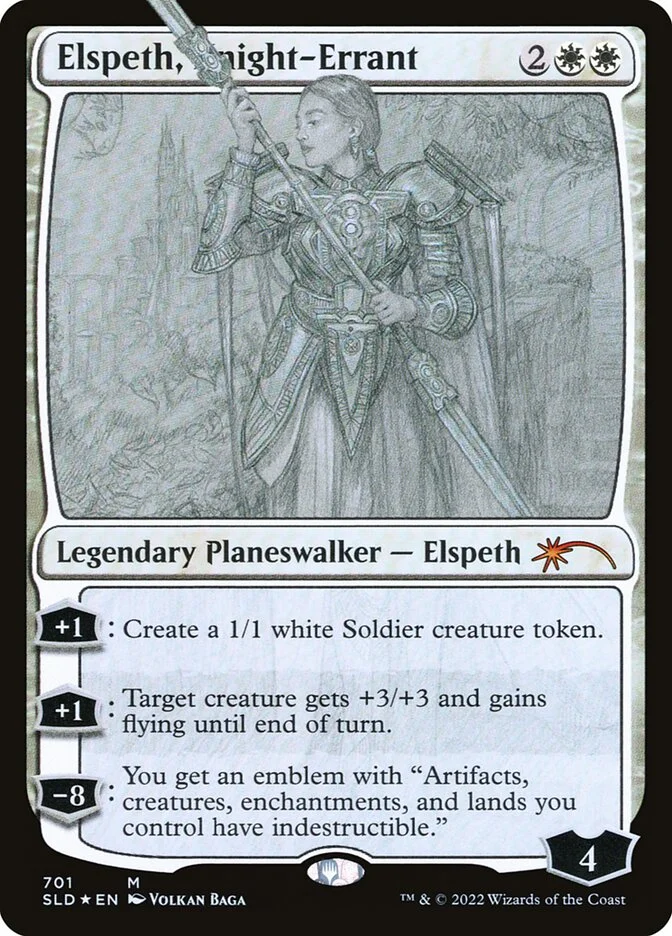 Elspeth, Knight-Errant 「SLD/701」「EN」