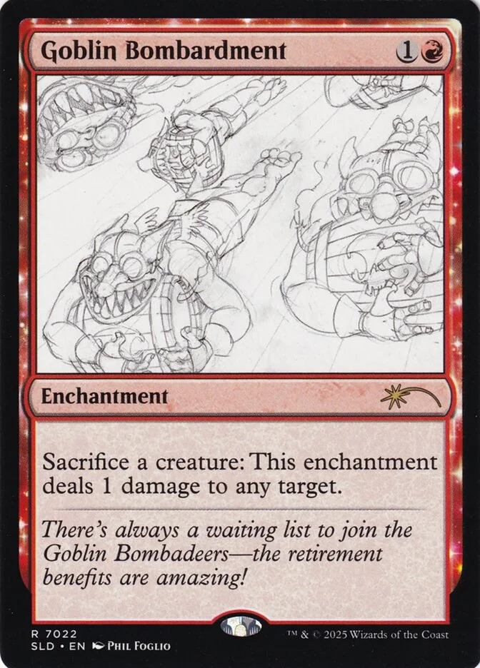 Goblin Bombardment 「SLD/7022」「EN」