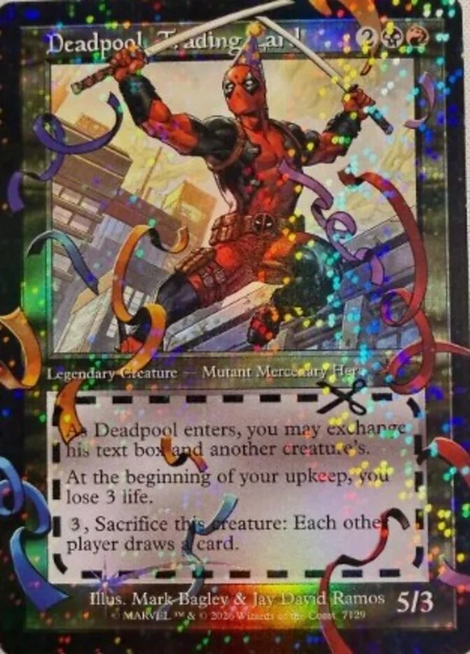 Deadpool, Trading Card 「SLD/7129」「EN」