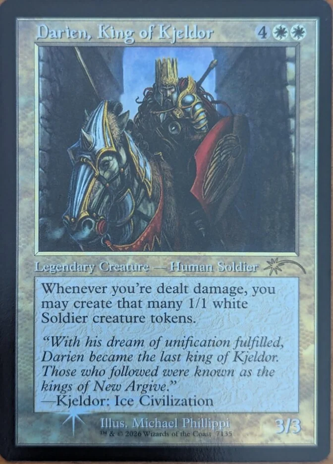 Darien, King of Kjeldor 「SLD/7135」「EN」