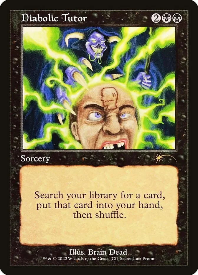 Diabolic Tutor 「SLD/721」「EN」