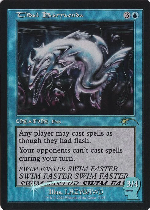 Tidal Barracuda 「SLD/7405」「EN」