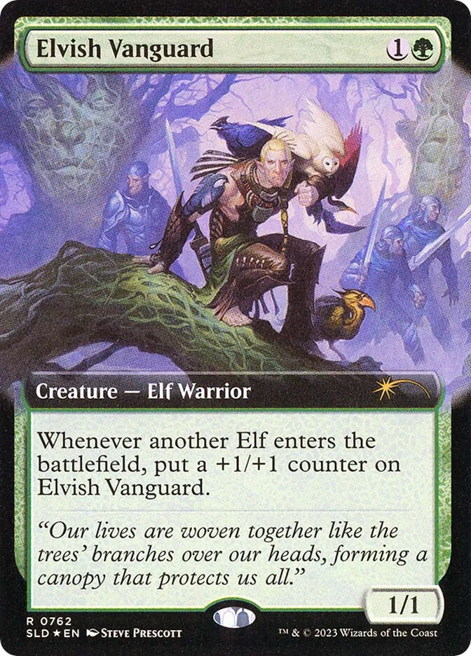 Elvish Vanguard 「SLD/762」「EN」