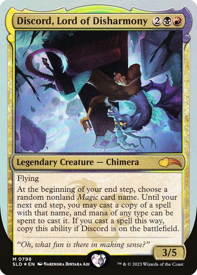 Discord, Lord of Disharmony 「SLD/798」「EN」