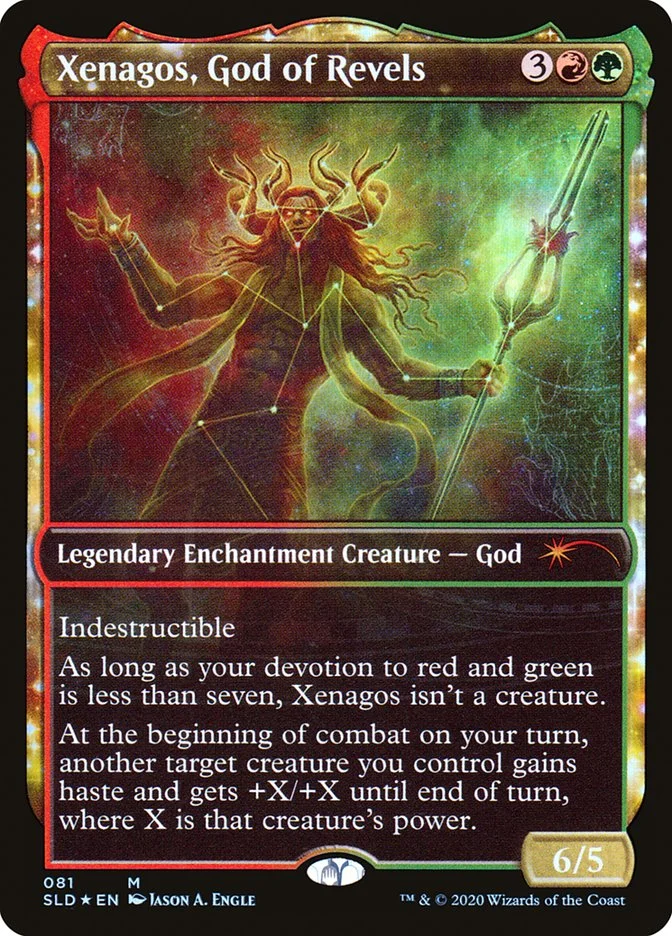 Xenagos, God of Revels 「SLD/81」「EN」