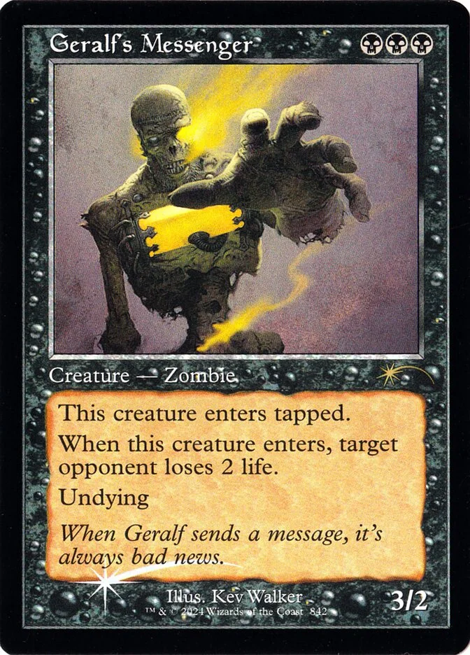 Geralf's Messenger 「SLD/842」「EN」