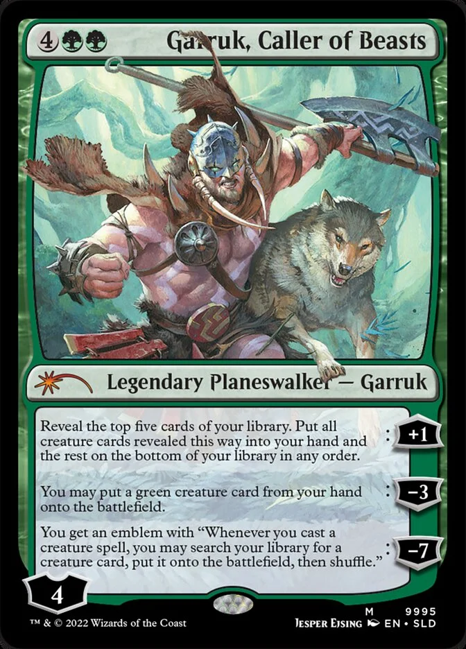 Garruk, Caller of Beasts 「SLD/9995」「EN」