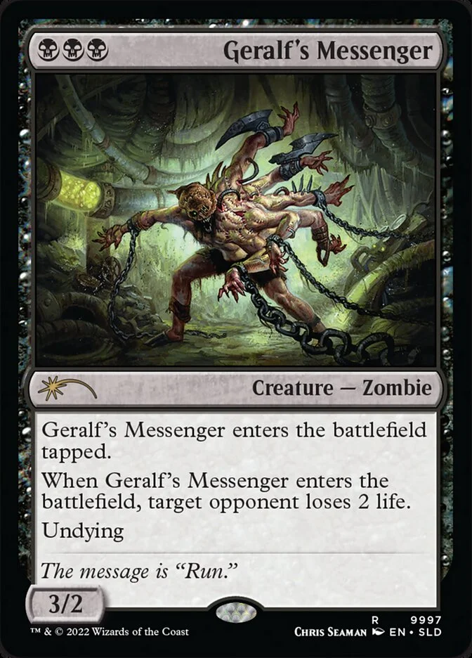 Geralf's Messenger 「SLD/9997」「EN」