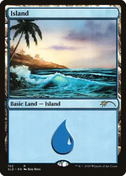 Island #102 · Magic: The Gathering