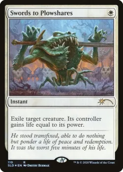 Swords to Plowshares #110 · Magic: The Gathering