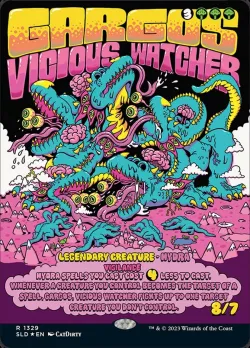 Gargos, Vicious Watcher #1329 · Magic: The Gathering