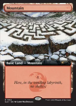 Mountain #1362 · Magic: The Gathering