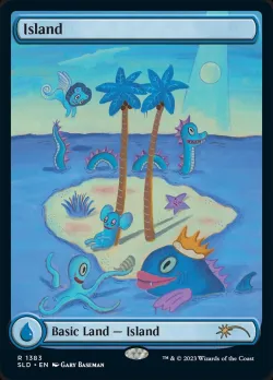 Island #1383 · Magic: The Gathering