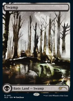 Swamp #1401 · Magic: The Gathering