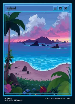 Island #1469 · Magic: The Gathering