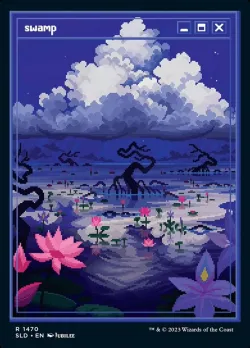 Swamp #1470 · Magic: The Gathering