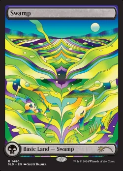 Swamp #1480 · Magic: The Gathering