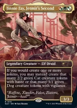 Jinnie Fay, Jetmir's Second // Jinnie Fay, Jetmir's Second #1556 · Magic: The Gathering