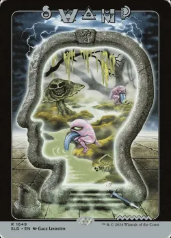 Swamp #1649 · Magic: The Gathering