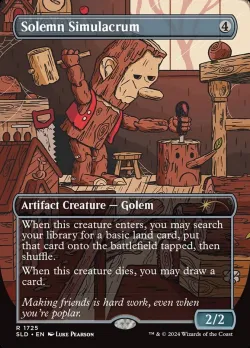 Solemn Simulacrum #1725 · Magic: The Gathering