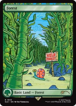 Forest #1943 · Magic: The Gathering