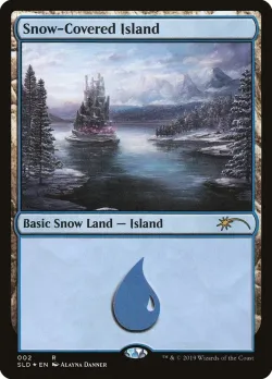 Snow-Covered Island #2 · Magic: The Gathering