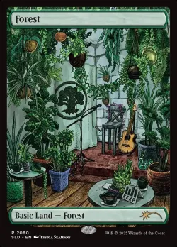 Forest #2080 · Magic: The Gathering