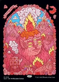 Mountain #2119 · Magic: The Gathering