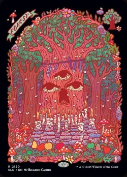 Forest #2120 · Magic: The Gathering