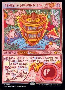 Sensei's Divining Top #2131 · Magic: The Gathering