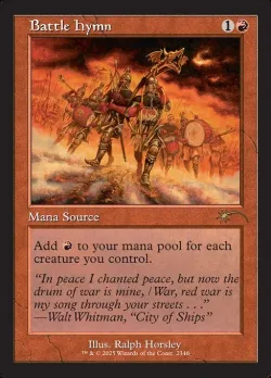Battle Hymn #2346 · Magic: The Gathering
