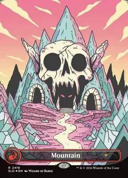 Mountain #2419 · Magic: The Gathering