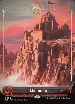 Mountain #2512 · Magic: The Gathering