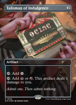 Talisman of Indulgence #2524 · Magic: The Gathering