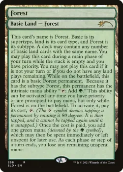 Forest #258 · Magic: The Gathering