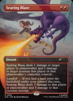 Searing Blaze #2580 · Magic: The Gathering