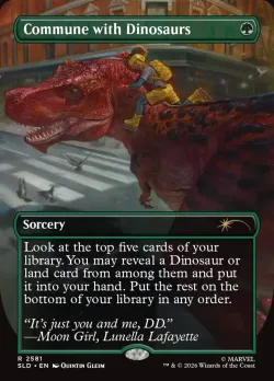 Commune with Dinosaurs #2581 · Magic: The Gathering