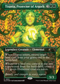 Titania, Protector of Argoth #2662 · Magic: The Gathering